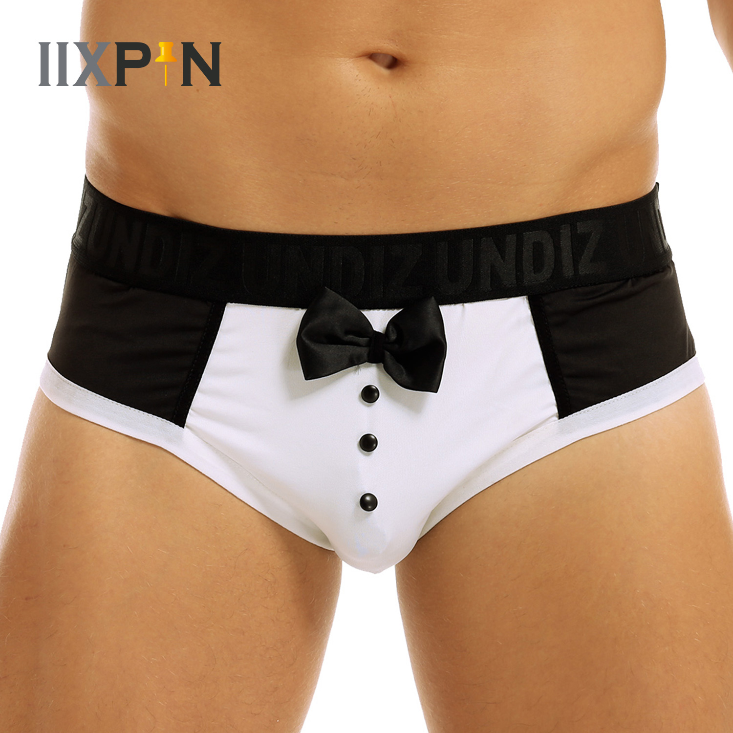 ผู้ชายน่ารัก Tuxedo Boxer กางเ - Boxer Brief Pack Cotton บทวิจารณ์และราคา