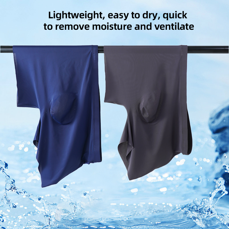 4 ชิ้น/ล็อตผู้ชายฤดูร้อนผ้าไหม - Multi Pack Underwear บทวิจารณ์และราคา