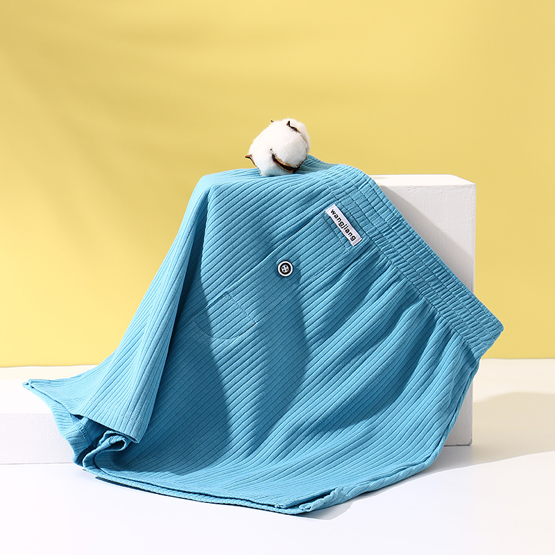 1/2/3/7 PCSMen's Threaded Aro  - Boxer Brief Pack Cotton บทวิจารณ์และราคา