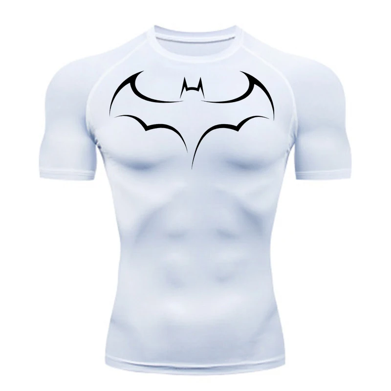 เสื้อยืดผู้ชายพิมพ์ลายค้างคาว  - T Shirt Tight Fit บทวิจารณ์และราคา