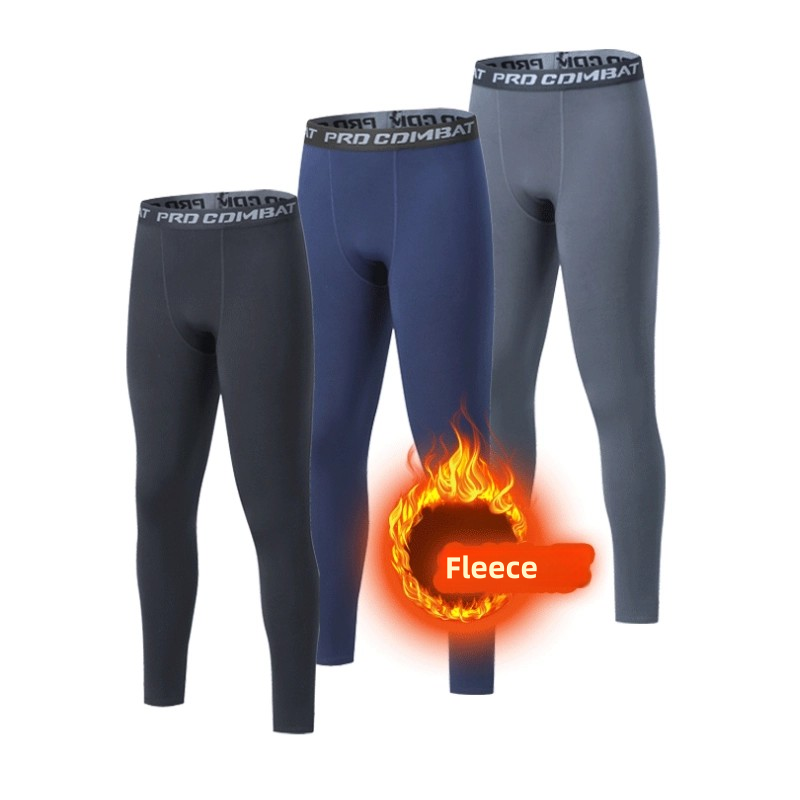 ฤดูหนาวผู้ชายชุดชั้นในชายขนแกะ - Compression Long Pant บทวิจารณ์และราคา