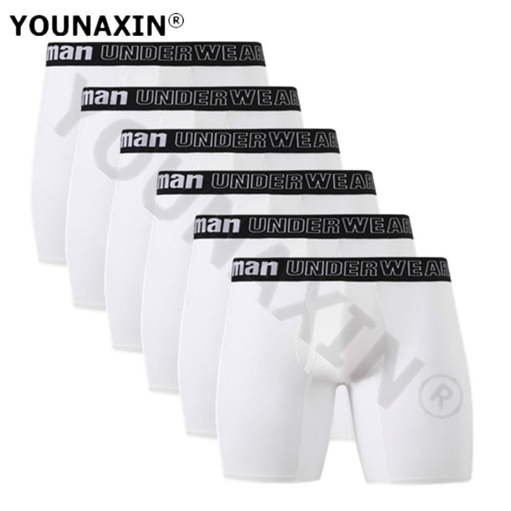 กางเกงบ็อกเซอร์ชายแบบ 6 ตัว แพ - Bamboo Fiber Trunk บทวิจารณ์และราคา