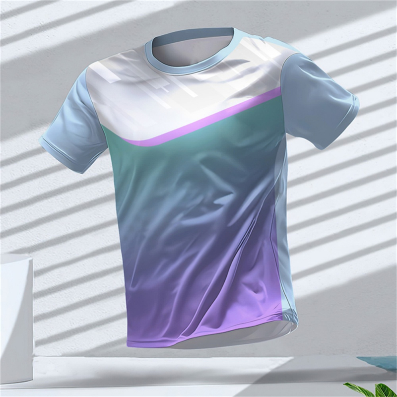 เสื้อยืดแขนสั้นผู้ชาย แห้งเร็ว - T Shirt Tight Fit บทวิจารณ์และราคา