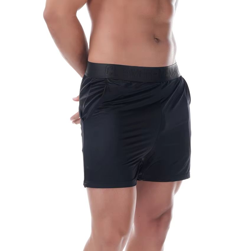 กางเกงบ็อกเซอร์ชาย ผ้าซาตินเนื - Pouch Boxer Pouch บทวิจารณ์และราคา