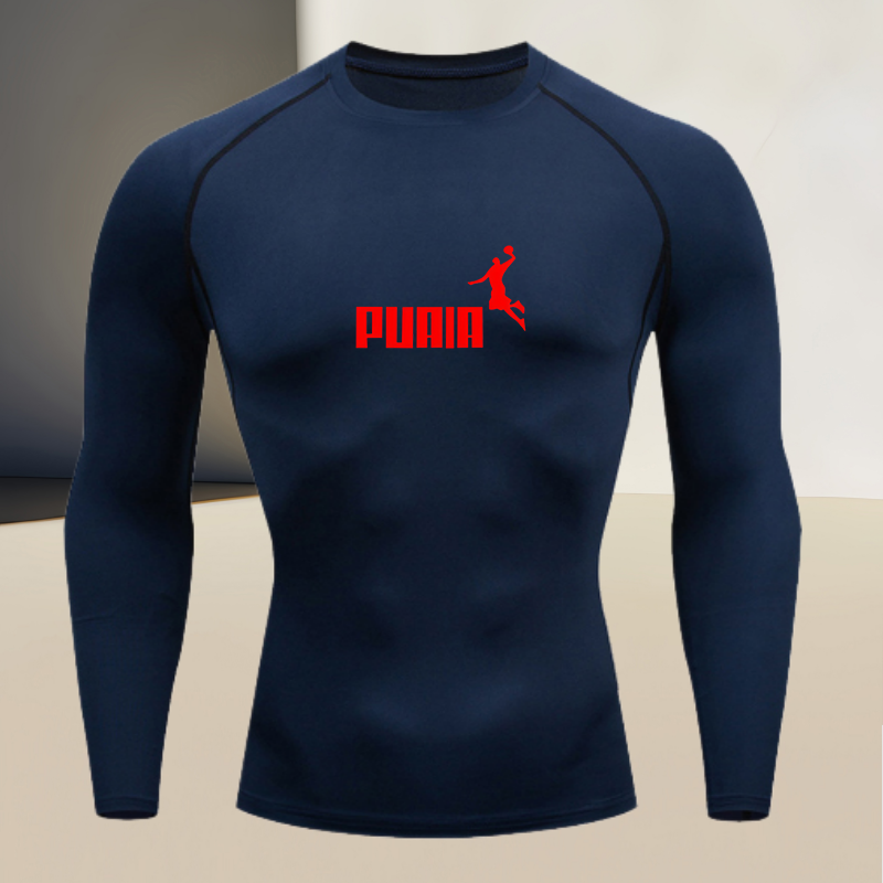 เสื้อยืดแขนยาวคอกลมสำหรับผู้ชา - T Shirt Tight Fit บทวิจารณ์และราคา