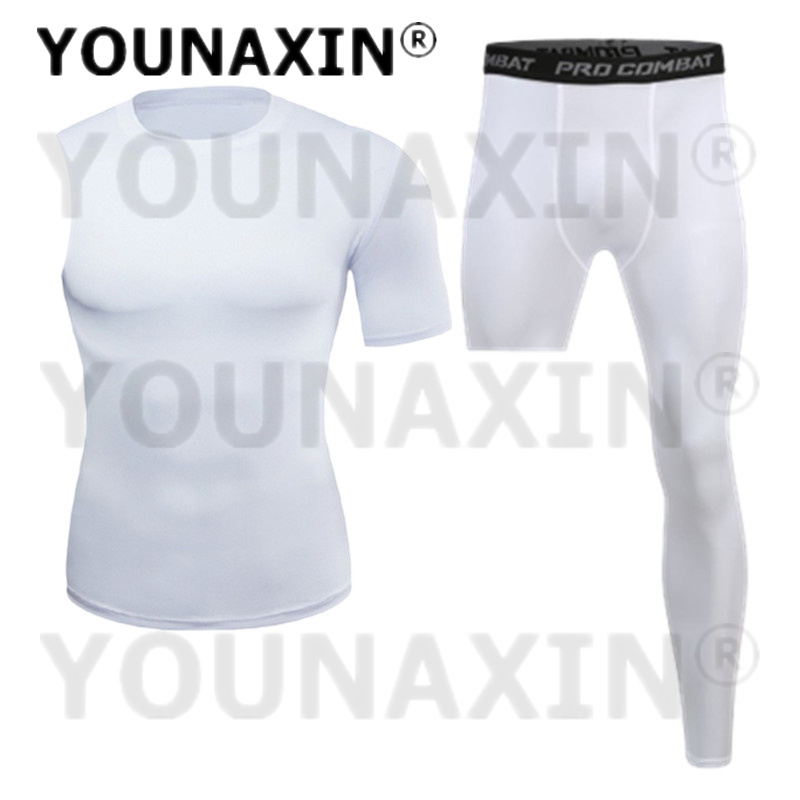 ชุดกีฬายูนิเซ็กซ์เสื้อยืดแขนสั - T Shirt Tight Fit บทวิจารณ์และราคา